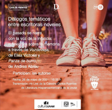 Elisa Victoria y Andrea Abreu participan en el "Ciclo de diálogos temáticos entre escritores noveles"