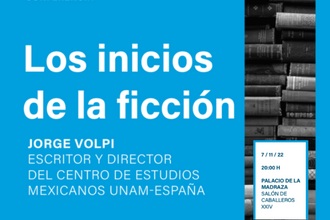 Conferencia "Los inicios de la ficción" por Jorge Volpi / Universidad de Granada