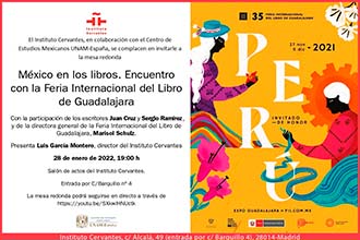 Diálogo: México en los libros. Encuentro con la Feria Internacional del Libro de Guadalajara