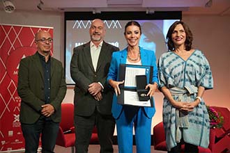 Medalla Filmoteca de la UNAM a la actriz española Maribel Verdú
