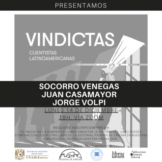 Presentación de la antología "Vindictas. Cuentistas latinoamericanas"