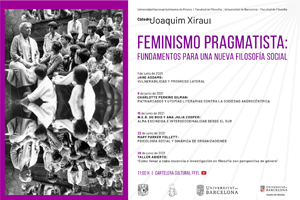 Ciclo "Feminismo pragmatista: fundamentos para una nueva filosofía social" 