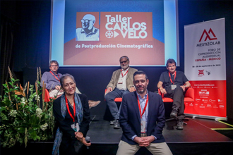 TV UNAM presenta en España el Taller Carlos Velo para la postproducción de largometrajes de no ficción